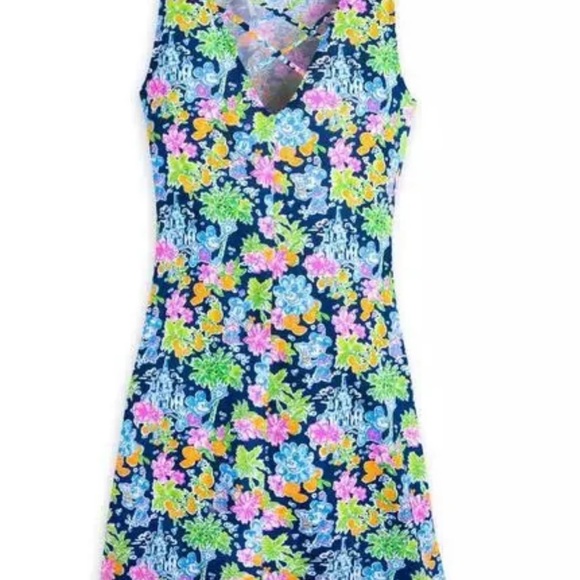Lilly Pulitzer Floral Sleeveless Swim Dress - Picture 2 of 4